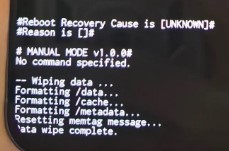 После выбора Wipe data/factory reset что сделалось.
